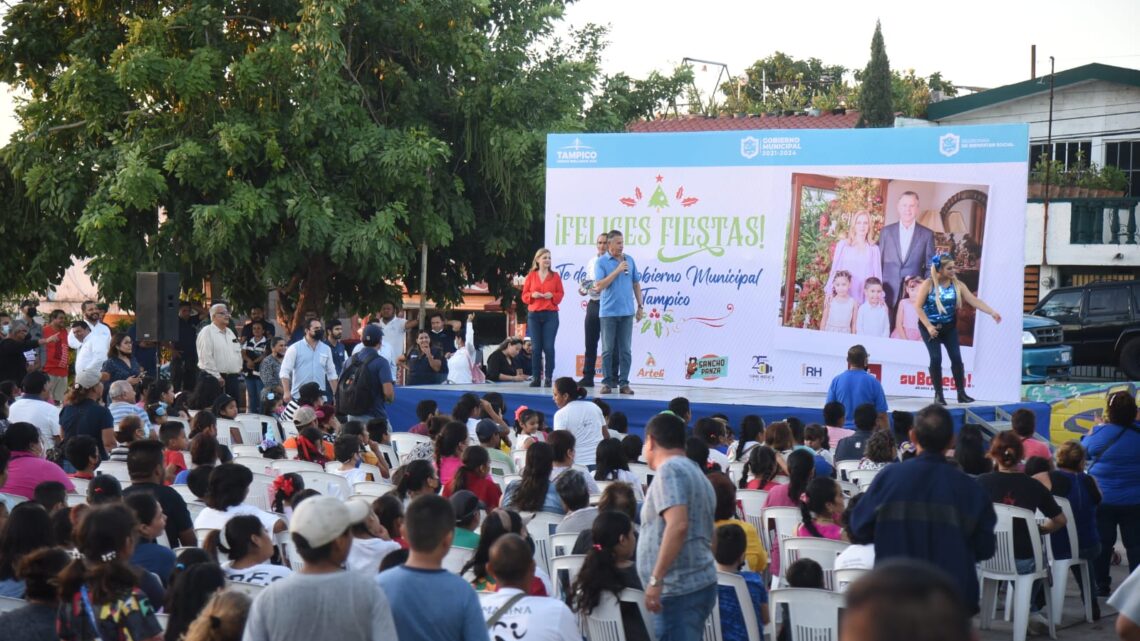 Inicia Ayuntamiento de Tampico Las Tradicionales Posadas Navideñas