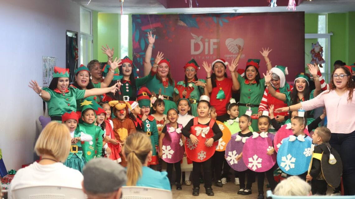 AMENO FESTEJO ORGANIZA EL SISTEMA DIF ALTAMIRA EN EL ASILO “LA HACIENDA DEL ABUELITO”.