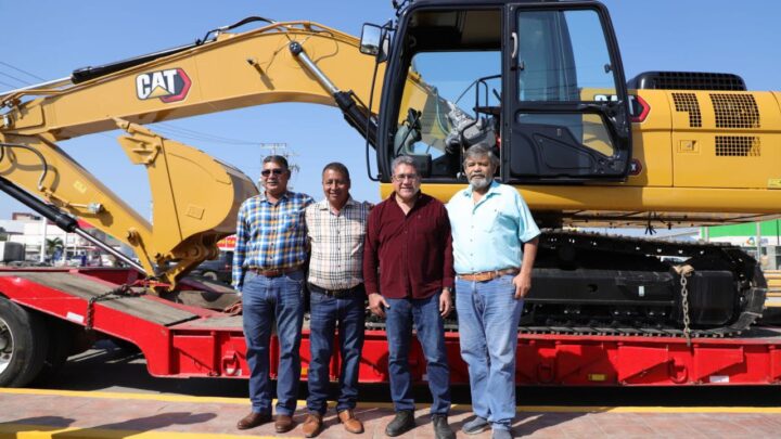 INVERSIÓN HISTÓRICA EFECTÚA GOBIERNO DE ALTAMIRA EN MAQUINARIA PESADA PARA INICIAR EL 2023.