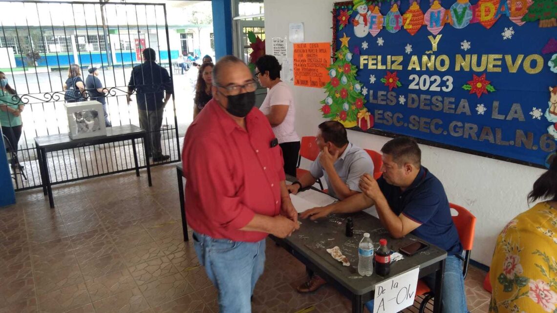 SIN CONTRATIEMPOS TRANSCURREN COMICIOS DEL SNTE EN TAMPICO