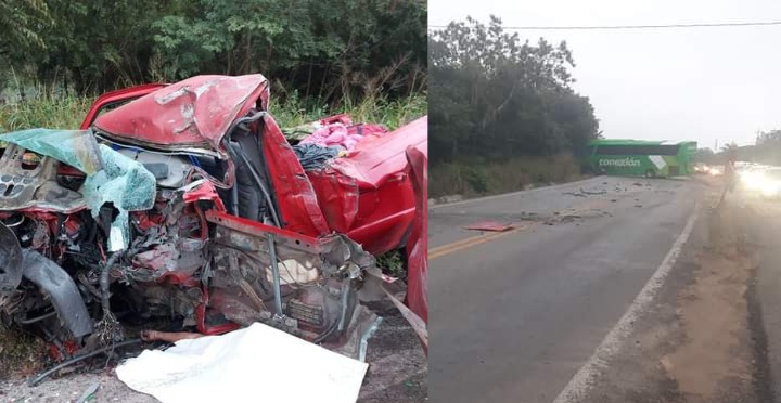 Un Muerto y Seis Lesionados en Accidente Carretero.