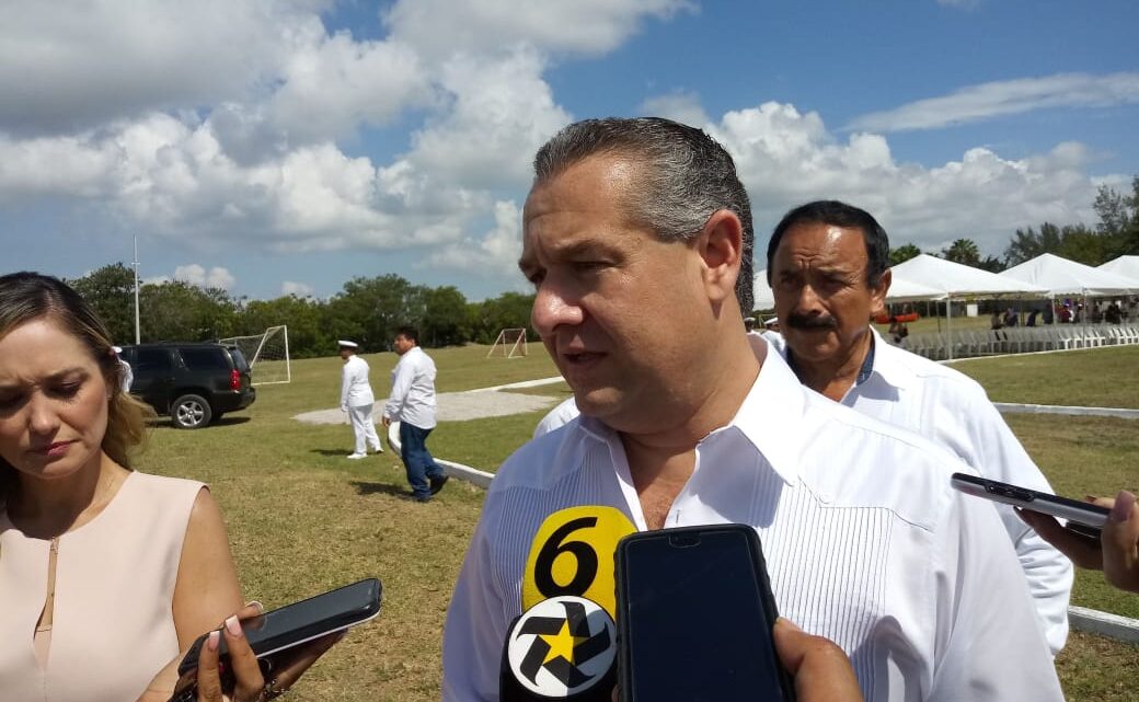 BUSCA OSEGUERA TERMINAR PLAZA PRINCIPAL CON APOYO DE AVA