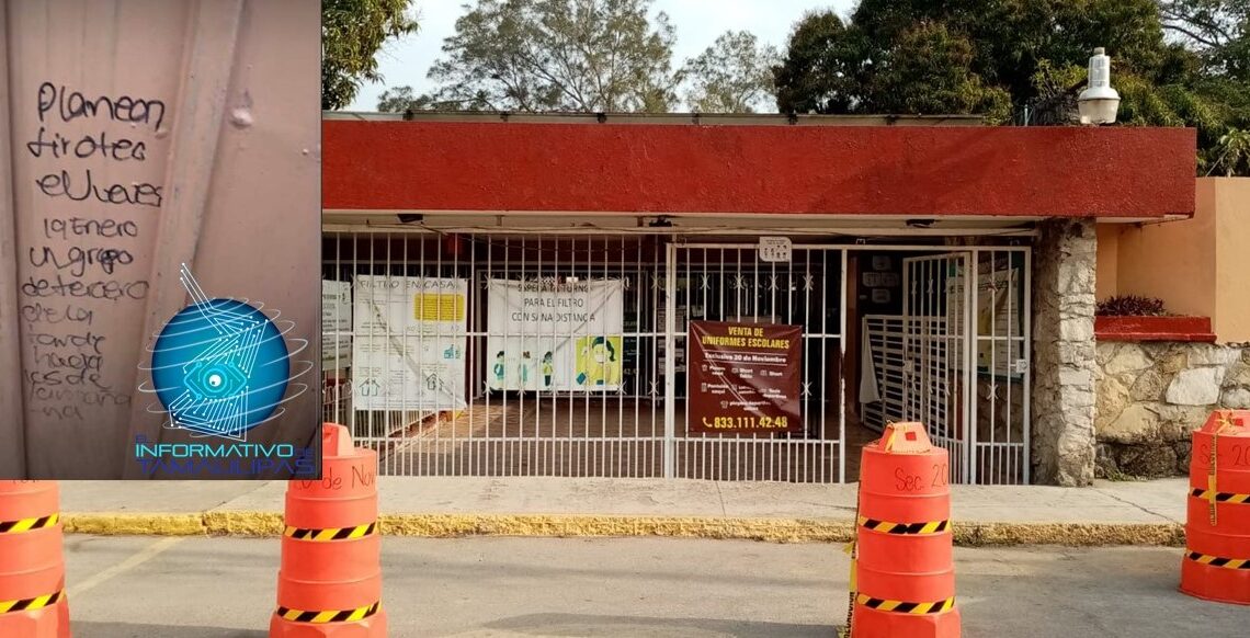 AMENAZA DE TIROTEO EN SECUNDARIA DE MADERO PROVOCA AUSENTISMO.