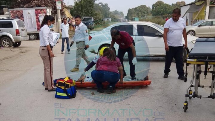 ATROPELLAN A PEATÓN EN LA GUADALUPE VICTORIA
