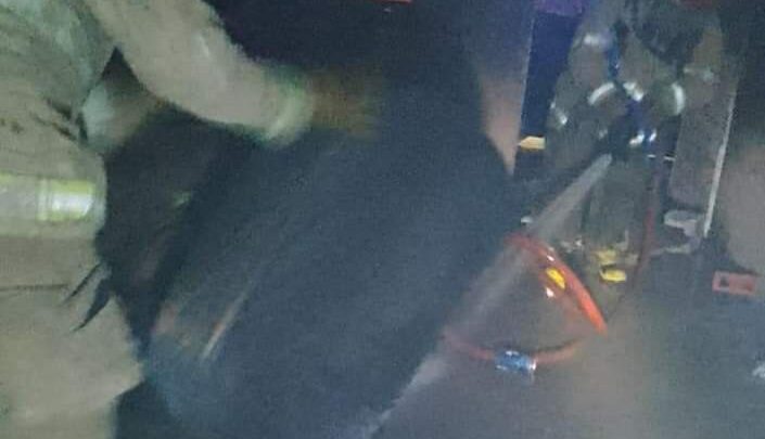 EBRIO PIROMANICO INTENTA INCENDIAR SU CASA EN ALTMIRA