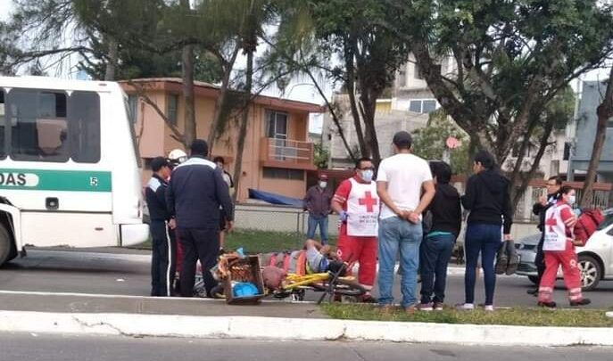 CICLISTA ARROLLADO EN LAGUNA DEL CARPINTERO DE TAMPICO