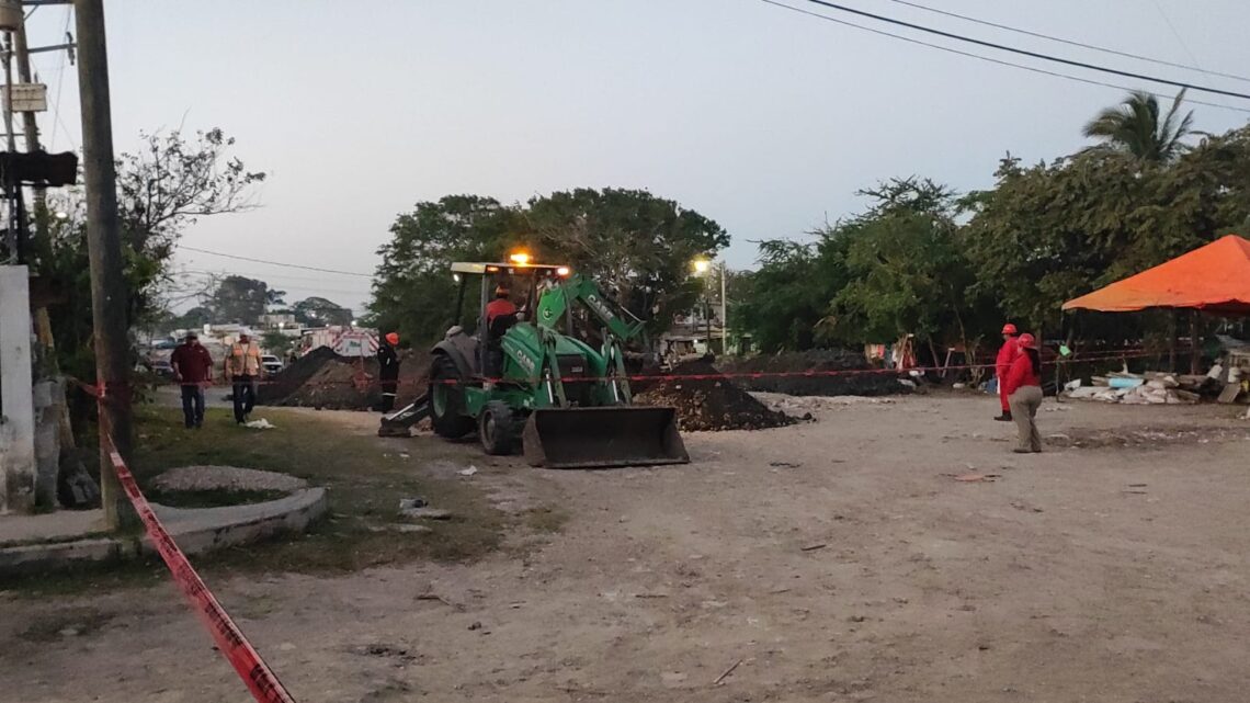 PEMEX NO DETENDRÁ TRABAJOS HASTA ENCONTRAR ORIGEN DE FUGA.