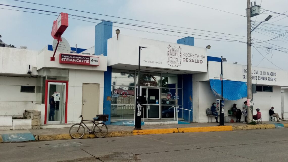 REQUIEREN CONTRATACIÓN DE 50 TRABAJADORES EN EL HOSPITAL CIVIL DE MADERO.