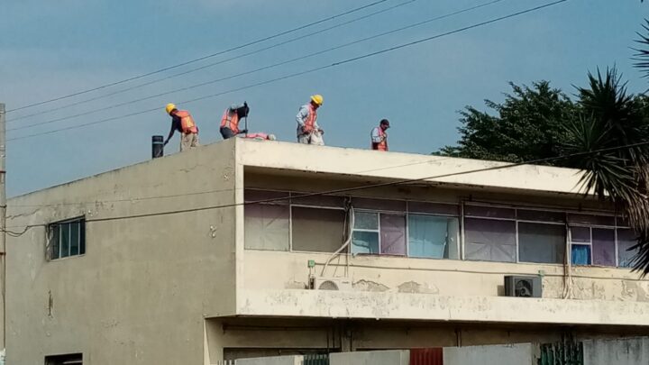 REALIZAN MANTENIMIENTO EN EL HOSPITAL CIVIL DE MADERO.