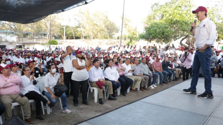 JUNTOS CONSOLIDAREMOS LA TRANSFORMACIÓN DICE JR A TAMPICO Y MADERO