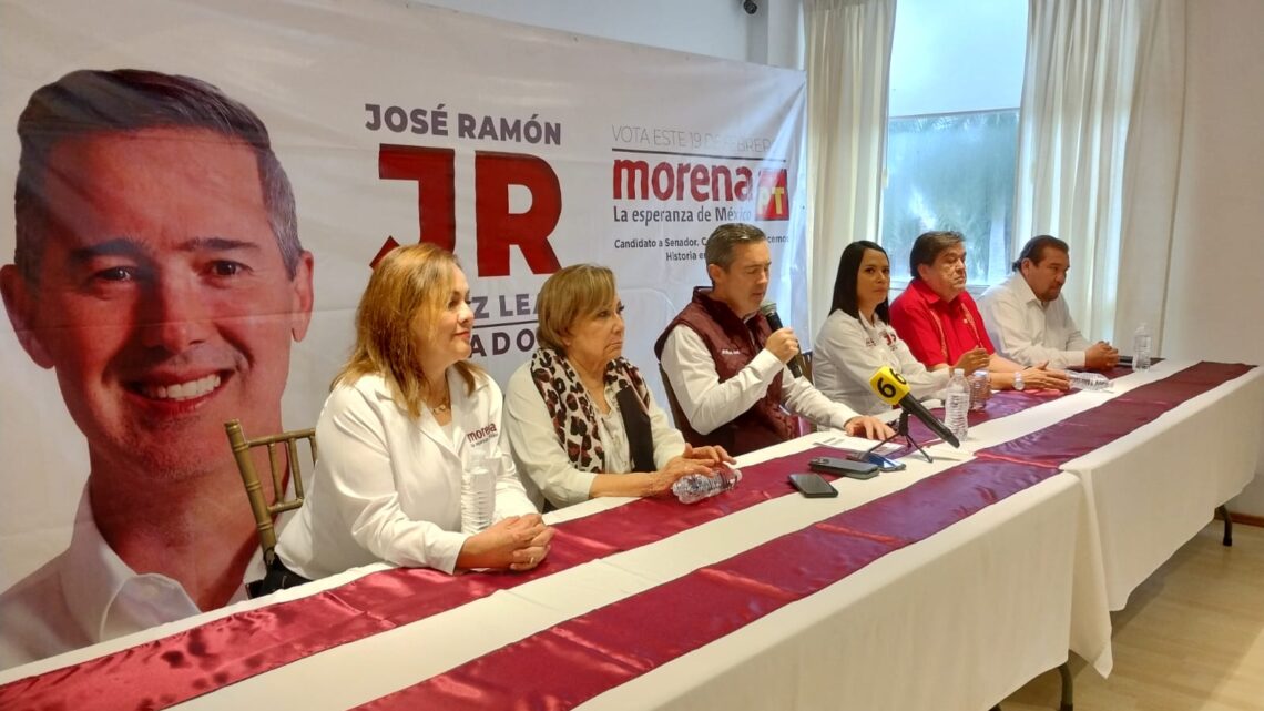 NO EXISTE DIVISIONISMO EN MORENA: JR
