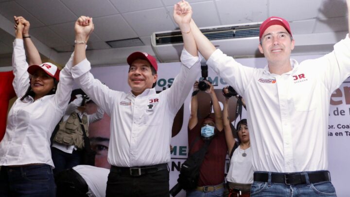 RESPALDA MARIO DELGADO A LA FÓRMULA GANADORA DE JR Y PAOLA