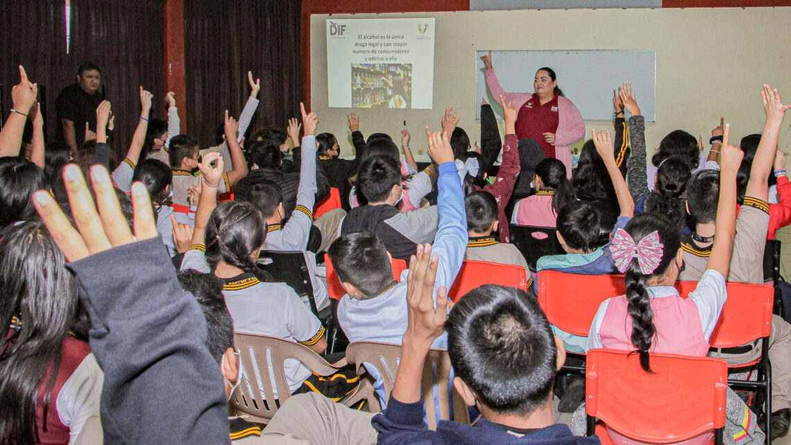 PLÁTICA PARA PREVENCIÓN DE ADICCIONES Y EMBARAZOS A TEMPRANA EDAD