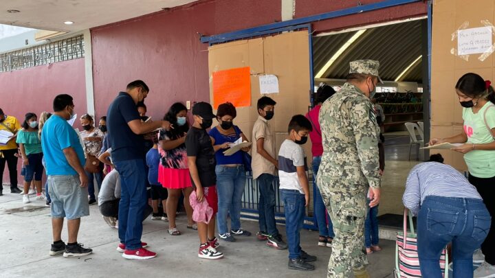 POBLACIÓN INFANTIL LA MÁS PARTICIPATIVA DURANTE JORNADA DE VACUNACIÓN EN ALTAMIRA