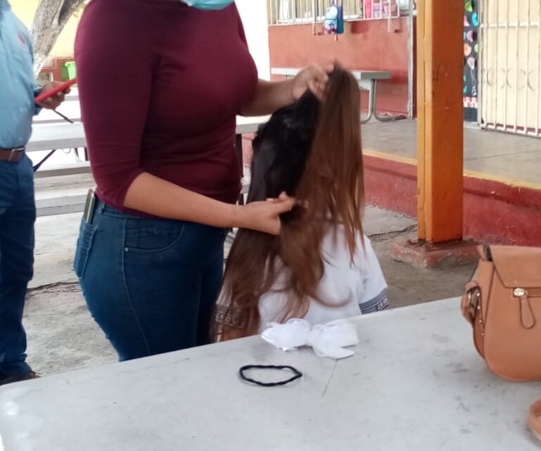 IMPLEMENTAN PROGRAMA CONTRA PEDICULOSIS EN PRIMARIA DE MADERO.