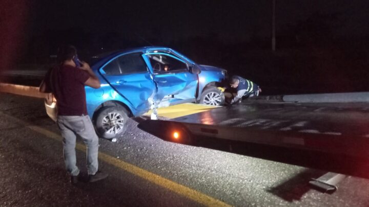 CHOCA CONTRA EL PUNTE EL EDÉN