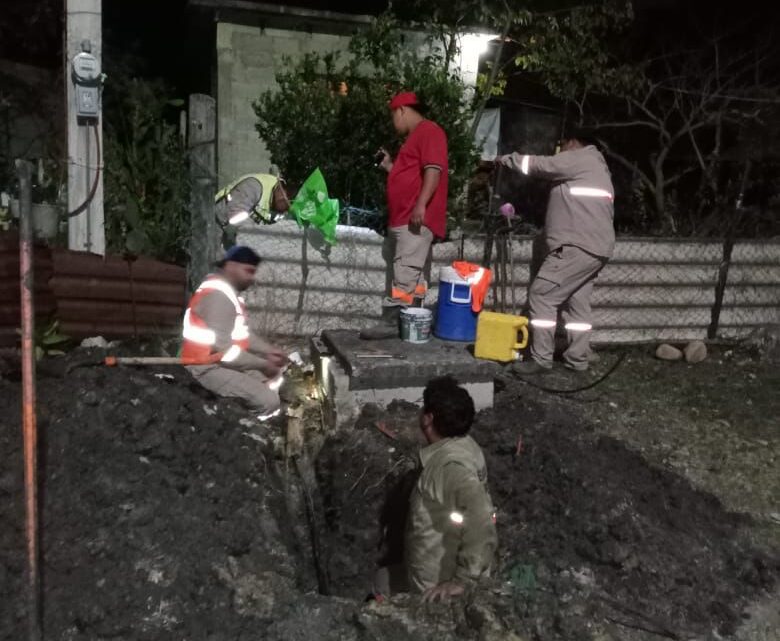 ATIENDE COMAPA ALTAMIRA REPORTES DE FUGAS DE AGUA