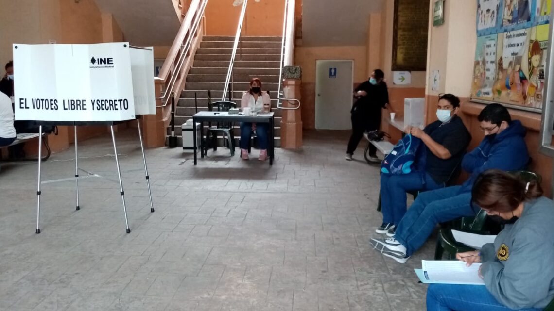 TRANQUILA ELECCIÓN EN MADERO