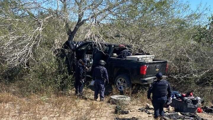 CIVILES ARMADOS AGREDE A GUARDIA ESTATAL ESTA MAÑANA