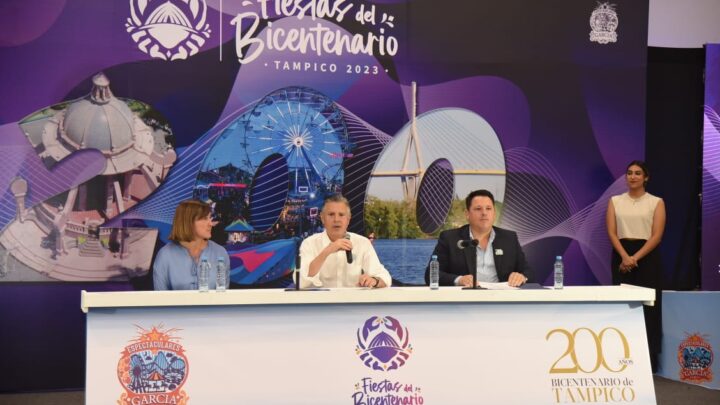 PRESENTA CHUCHO NADER FERIA DEL BICENTENARIO TAMPICO 2023