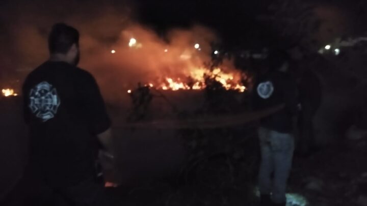 SE INCENDIA TULAR EN LA NUEVO MADERO