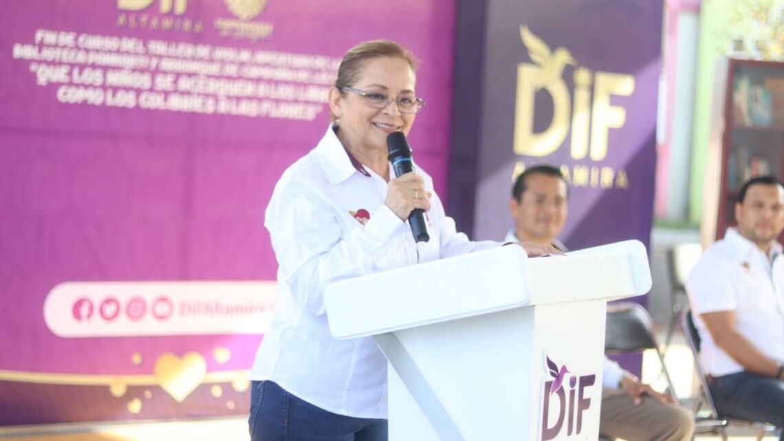 ARRANCA SISTEMA DIF ALTAMIRA SEGUNDA EDICIÓN DE CAMPAÑA DE PROMOCIÓN DE LECTURA EN MENORES DE EDAD