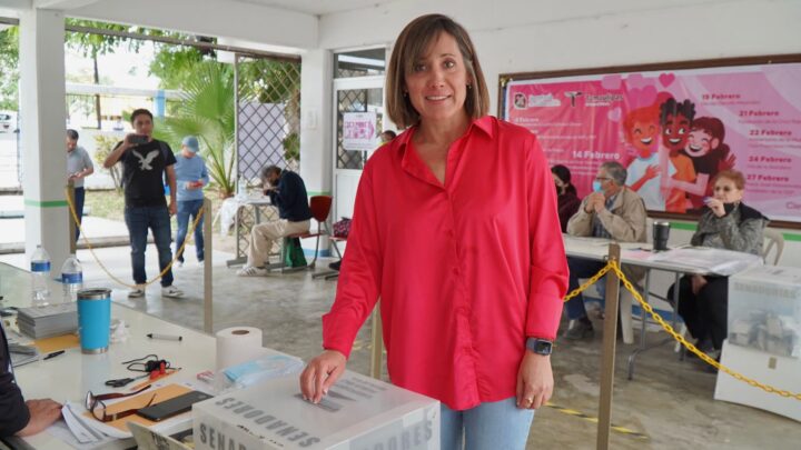EMITE ROSA GONZÁLEZ SU VOTO; NECESITA TAMAULIPAS Y MÉXICO ESE SITIO EN EL SENADO