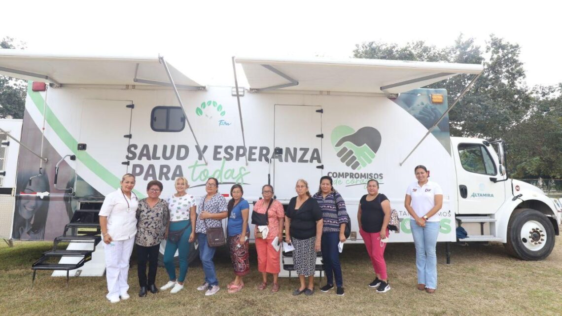 INVITA SISTEMA DIF ALTAMIRA A APROVECHAR SERVICIOS GRATUITOS DE LA “RUTA DE LA SALUD”