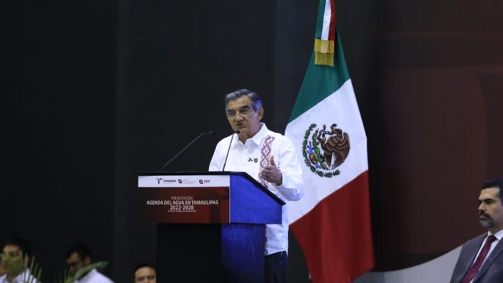 ES TIEMPO DE ACTUAR PARA GARANTIZAR DERECHO AL AGUA; PRESENTA GOBERNADOR DE TAMAULIPAS