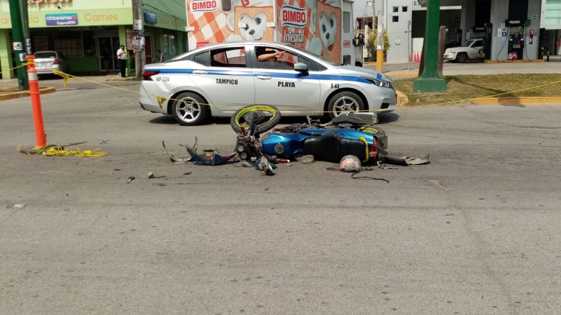CINCO LESIONADOS EN DOS CHOQUES EN MADERO.