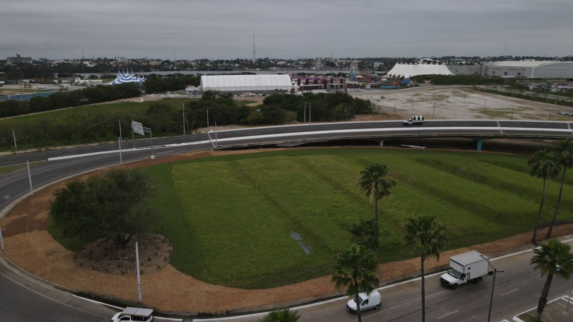 NUEVO MACRO JARDÍN EN ACCESO DEL PUENTE TAMPICO