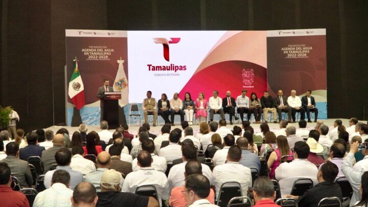 ASISTE AMM A PRESENTACIÓN DE LA AGENDA DEL AGUA DE TAMAULIPAS 2022 – 2028