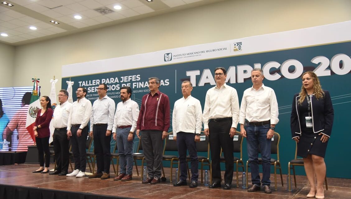 DESTACA CHUCHO NADER SEGURIDAD, LIMPIEZA Y DESARROLLO TURÍSTICO DE TAMPICO EN EL SEMINARIO NACIONAL DEL IMSS