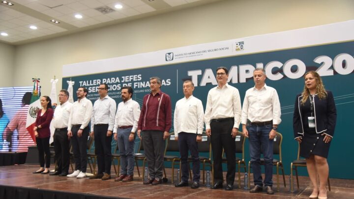 DESTACA CHUCHO NADER SEGURIDAD, LIMPIEZA Y DESARROLLO TURÍSTICO DE TAMPICO EN EL SEMINARIO NACIONAL DEL IMSS