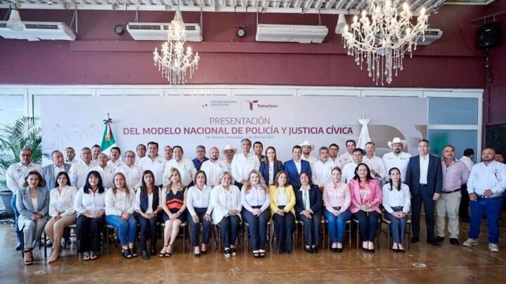 ACUDE AMM A PRESENTACIÓN DE NUEVO MODELO NACIONAL DE POLICÍA Y JUSTICIA CÍVICA