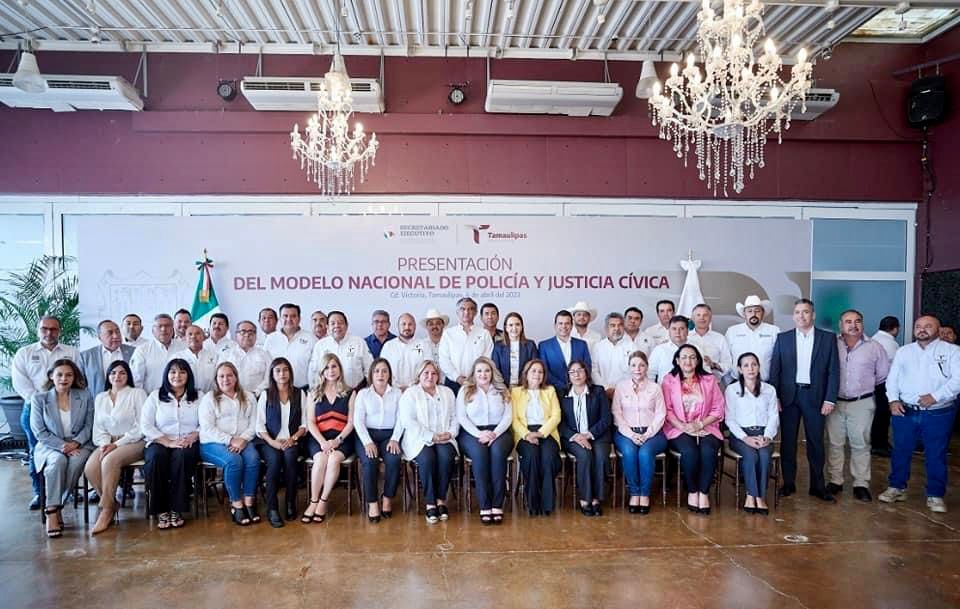ACUDE AMM A PRESENTACIÓN DE NUEVO MODELO NACIONAL DE POLICÍA Y JUSTICIA CÍVICA