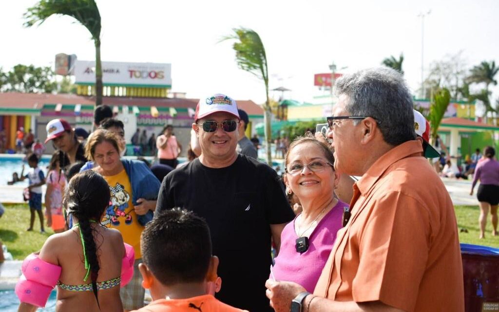 BATE RÉCORD DE AFLUENCIA EL PARQUE ACUÁTICO DEL DIF ALTAMIRA DURANTE PERIODO VACACIONAL DE SEMANA SANTA