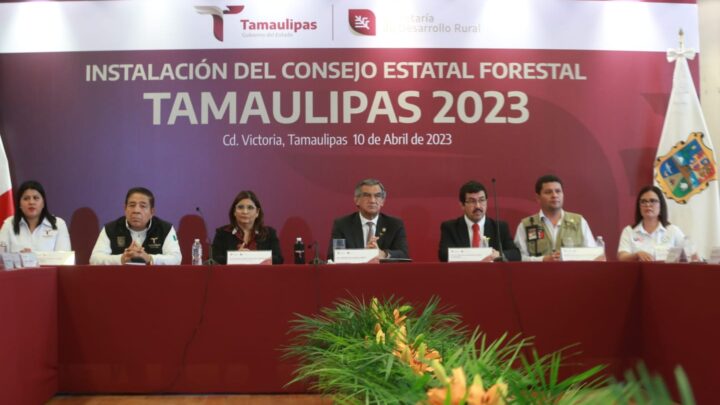INSTALA EL GOBERNADOR CONSEJO ESTATAL FORESTAL EN TAMAULIPAS