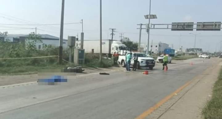 Arrollan a Motociclista en Altamira