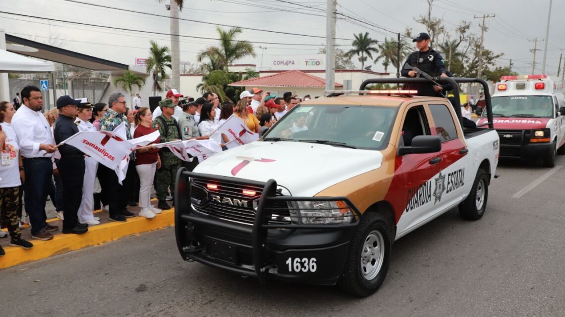 ENCABEZA ARMANDO MARTÍNEZ MANRÍQUEZ BANDERAZO DE ARRANQUE DE OP. DE SEGURIDAD EN S.S. 2023