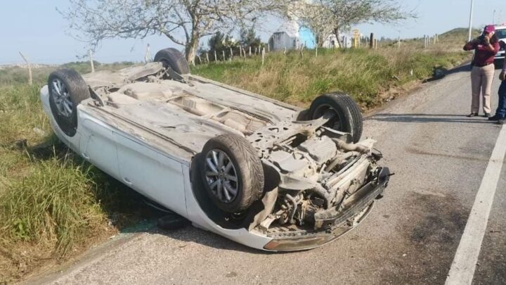 Se Rregistra Volcadura en el Corredor Urbano