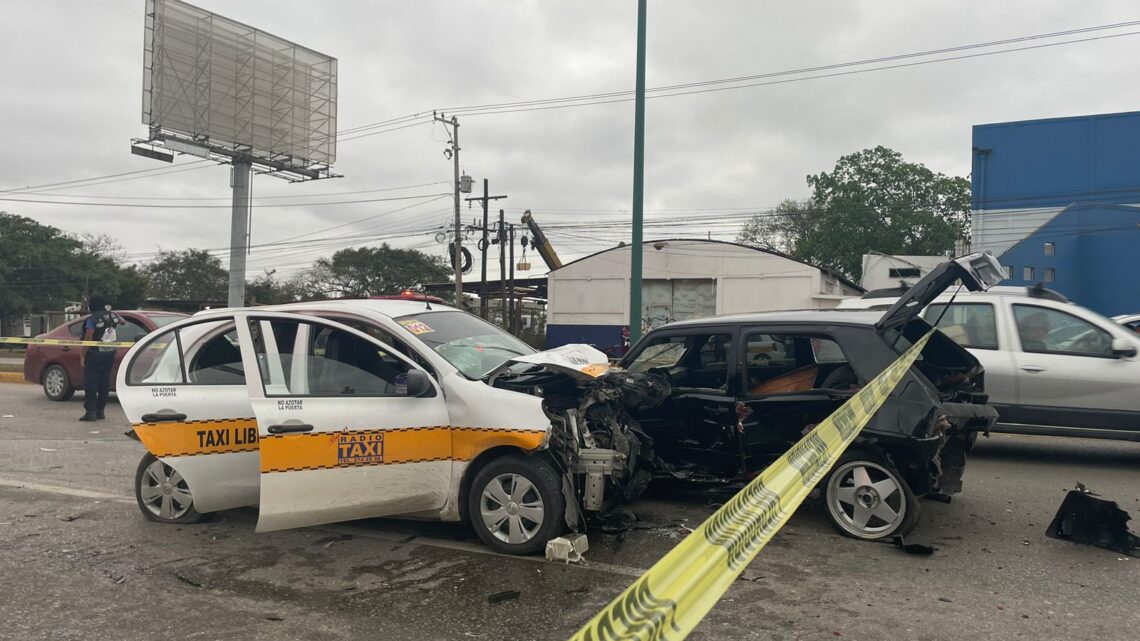Brutal Choque Deja 5 Lesionados en Altamira