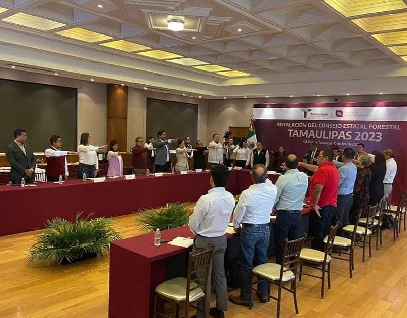 TOMA PROTESTA ARMANDO MARTÍNEZ COMO MIEMBRO DEL CONSEJO ESTATAL FORESTAL TAMAULIPAS 2023