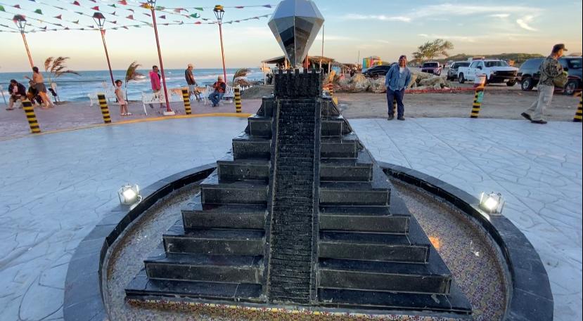 Inauguran Fuente en Mirador de Pueblo Viejo