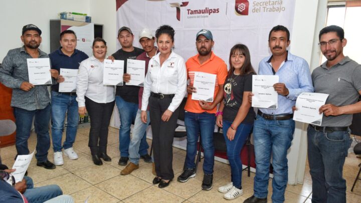 JORNALEROS AGRÍCOLAS DE ALTAMIRA TRABAJARÁN DE FORMA LEGAL Y SEGURA EN CANADÁ ENVIADOS POR EL SNE DE LA SECRETARÍA DEL TRABAJO