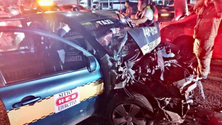 UN LESIONADO EN BRUTAL CHOQUE EN LA MASECA