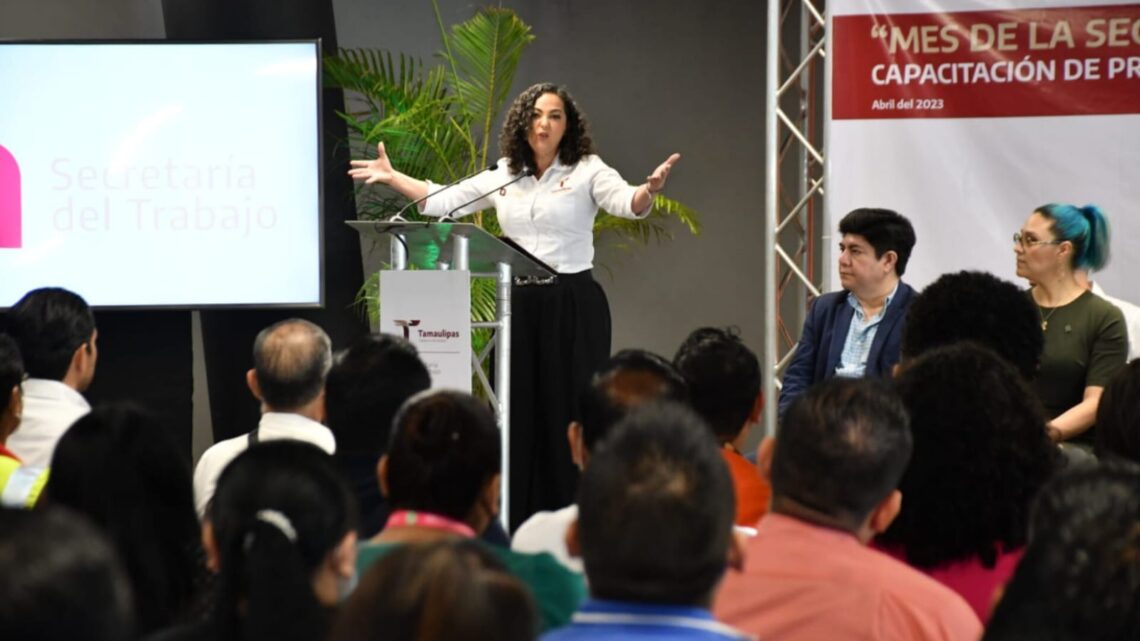 EN REYNOSA LA SECRETARÍA DEL TRABAJO CAPACITA A PERSONAL DE 43 EMPRESAS