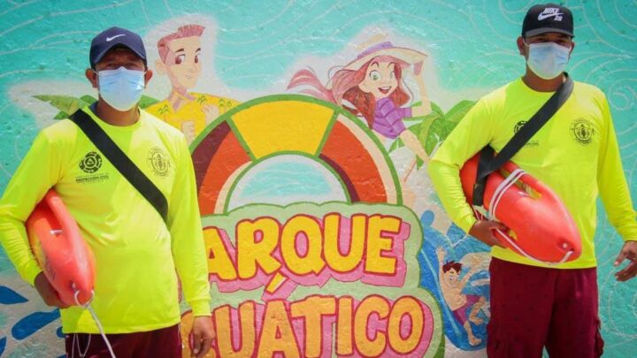 TODO LISTO PARA RECIBIR BAÑISTAS EN EL PARQUE ACUÁTICO DEL SISTEMA DIF ALTAMIRA