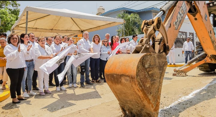 CUMPLE ADRIÁN OSEGUERA CON LA MODERNIZACIÓN DE CALLES EN CIUDAD MADERO