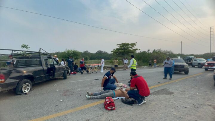IMPRESIONANTE ACCIDENTE DEJA 7 LESIONADOS EN EL CORREDOR